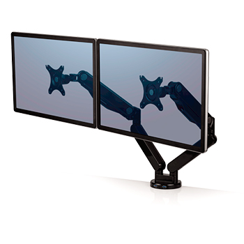 Brazo para monitor doble horizontal Platinum Series™