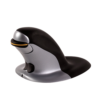 Ratón ergonómico vertical inalámbrico Penguin.<br> Tamaño L